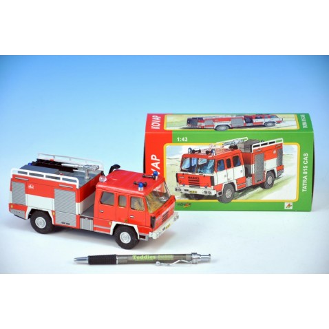 Tatra 815 tűzoltók fém 18cm 1:43 Kovap