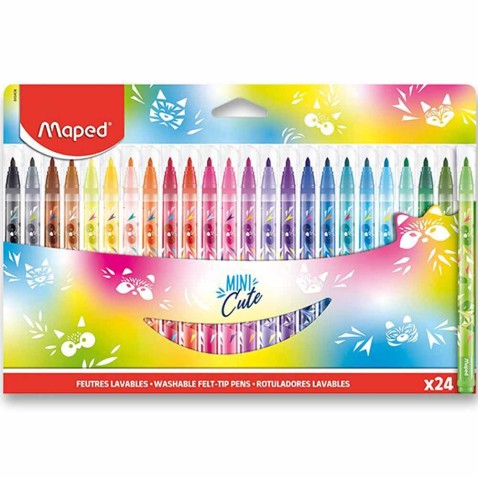 Maped Color'Peps Jungle Mini Cute 24 darabos filctoll készlet