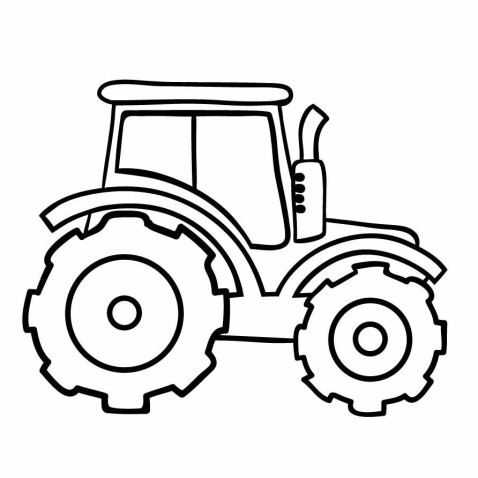 Homokfestés sablon Traktor