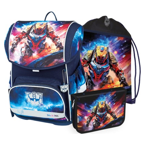 Stil Smile Unimonster iskolatáska szett elsősöknek