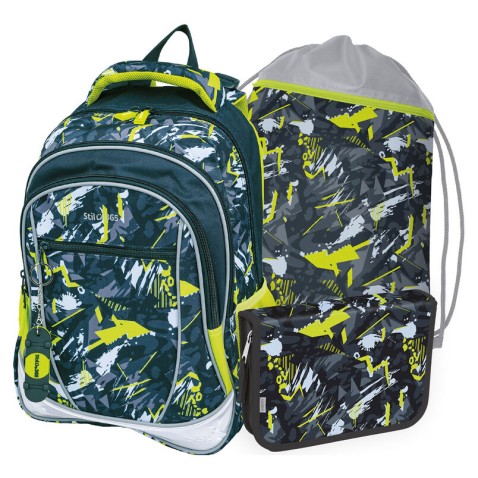 Stil Prime Speedy iskolatáska szett elsősöknek