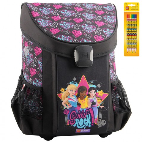 Iskolatáska LEGO Friends Girls Rock Easy