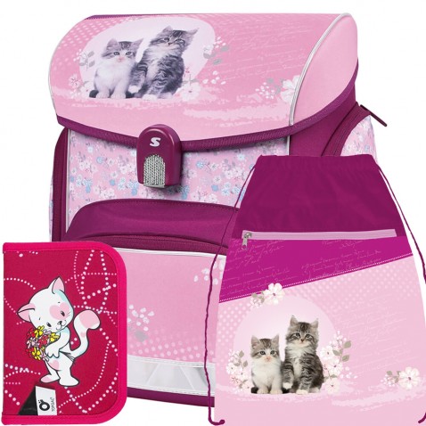 Stil Kitten anatomikus iskolatáska 3db. készlet