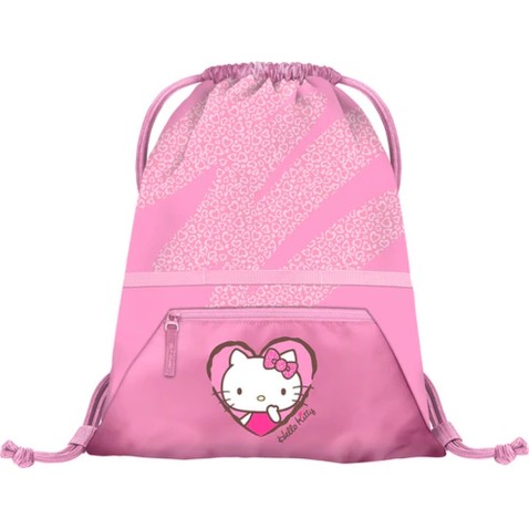 BAAGL Hello Kitty Sweet Leopard cipőzsák / tornazsák zsebbel
