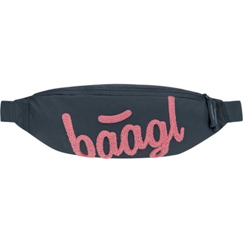 BAAGL Snap Logo rózsaszín övtáska