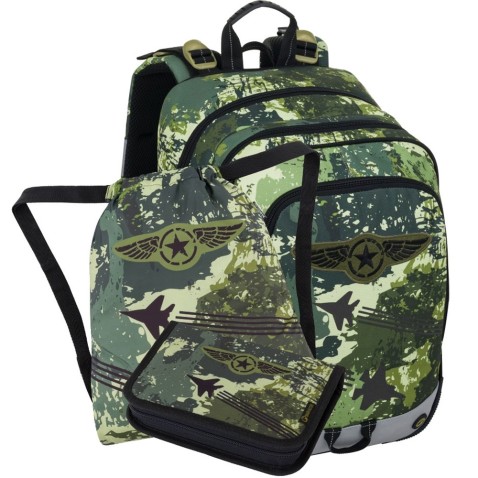 Bagmaster ALFA 25 B kis iskolatáska szett