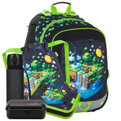 Bagmaster ALFA 26 B iskolatáska szett