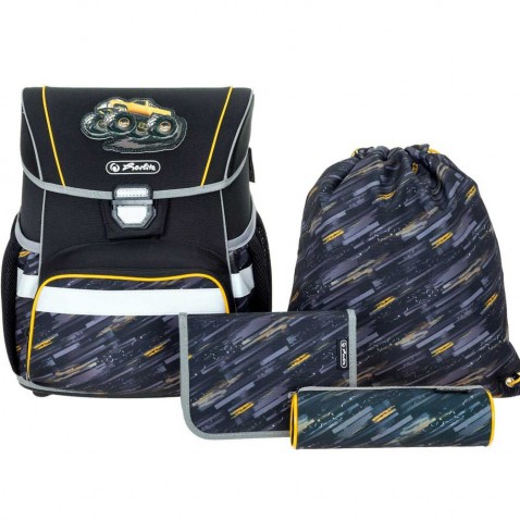 Iskolatáska Herlitz Loop Kamion 4db. szett