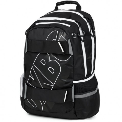 OXY Sport BLACK LINE white diák hátizsák