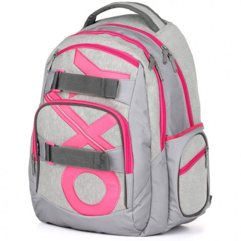 OXY STYLE Mini Pink diák hátizsák
