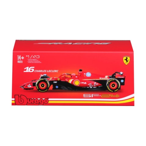 Bburago - RACE F1, Ferrari SF-24 (2024), #16 Charles Leclerc, 1:43
