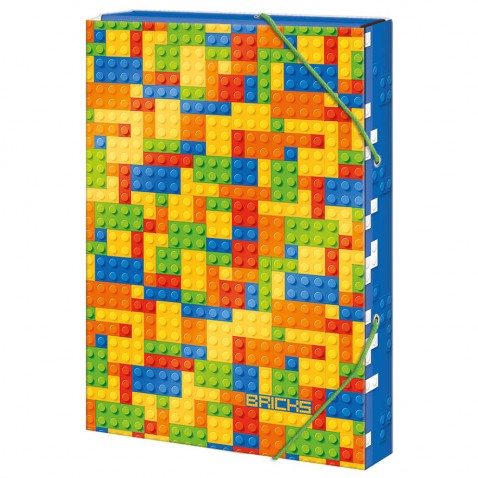 Füzetbox A4 Colour Bricks
