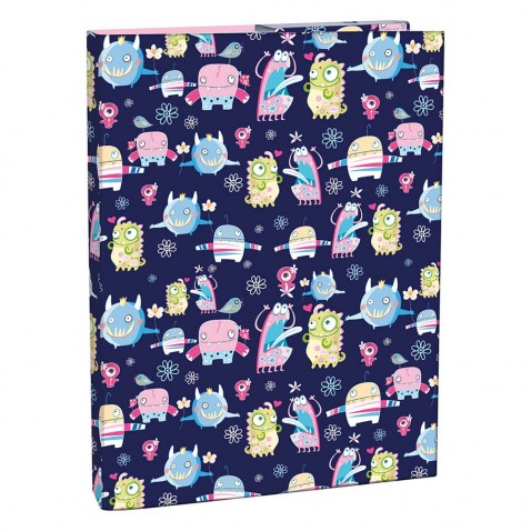 Füzetbox A4 Happy Monsters