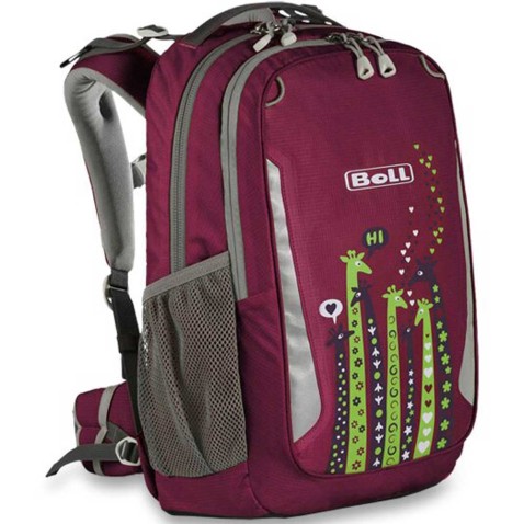 Boll Schoolmate 20 l Giraffe Boysenberry iskolatáska, hátizsák