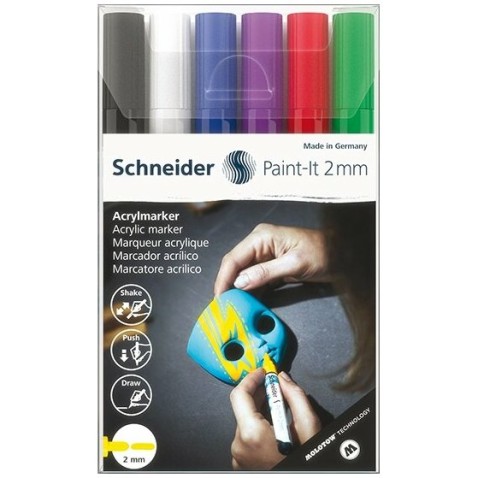 Schneider Paint-It 310 akryl marker szett V1 6 db