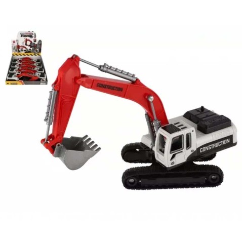 Autó Truxx kotrógép figurával 44cm 24m+