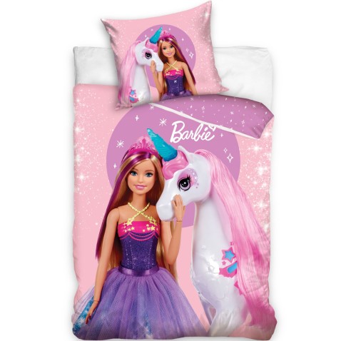 Barbie gyerek pamut ágyneműhuzat