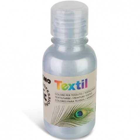 Textilfestékek 125 ml, fém ezüst