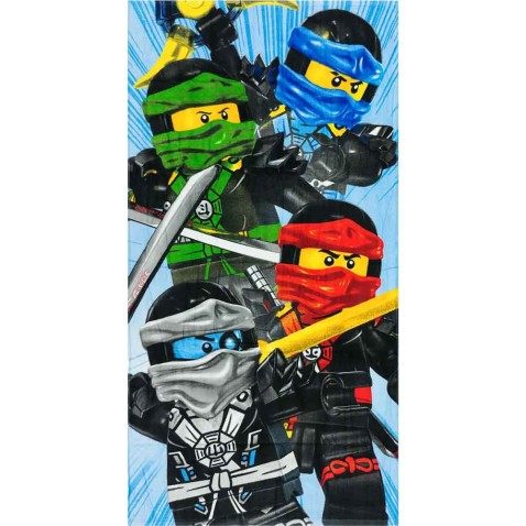 Lego Ninjago strand törölköző