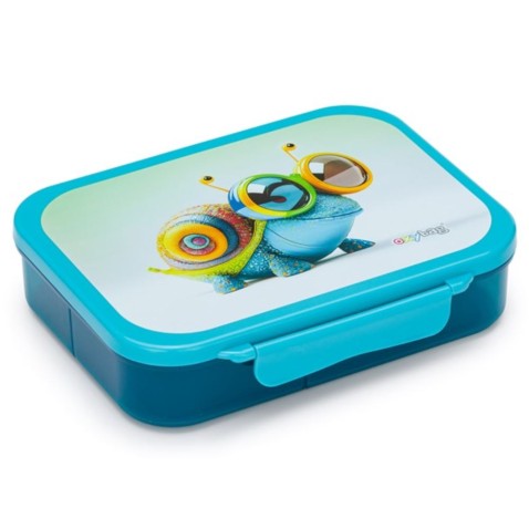 Csiga rekeszes uzsonnásdoboz