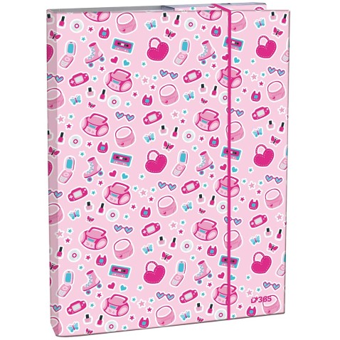 Stil A4 Pinky füzettartó