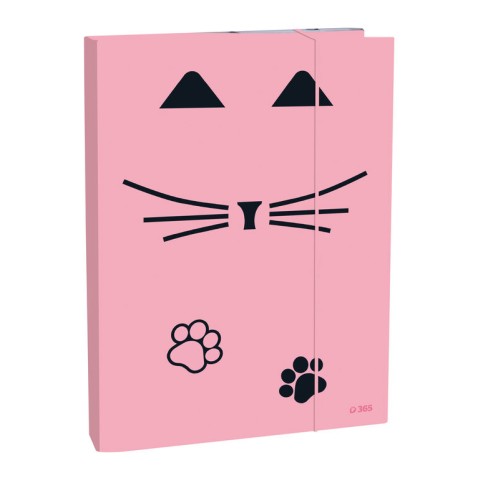 Füzettartó A4 Stil Cat lady