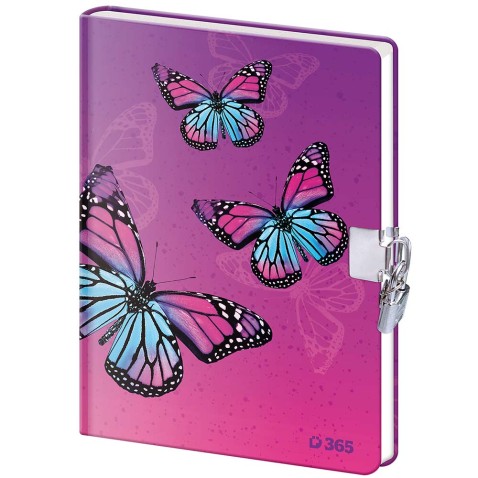 Butterfly - napló zárral