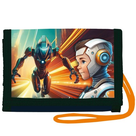 Stil Sci-fi nyakba akasztható pénztárca
