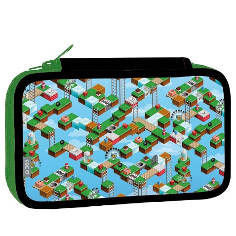 Stil Games háromszintes iskolai tolltartó