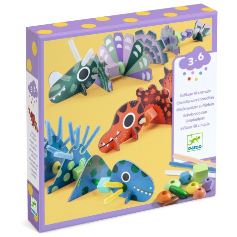 Alkotás a legkisebbeknek - gyöngyös dinoszauruszok