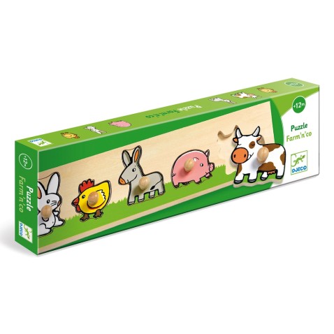 Fa berakó puzzle - A farmon