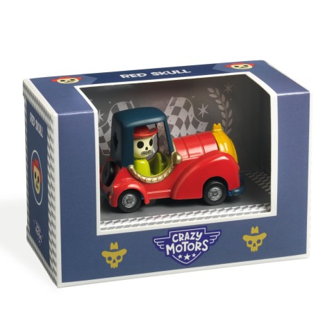 Auto Crazy Motors - Red skull