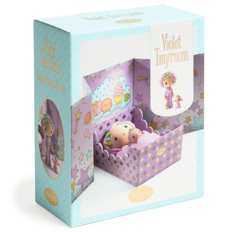 Tinyly - Violet & Star mágneses dobozban