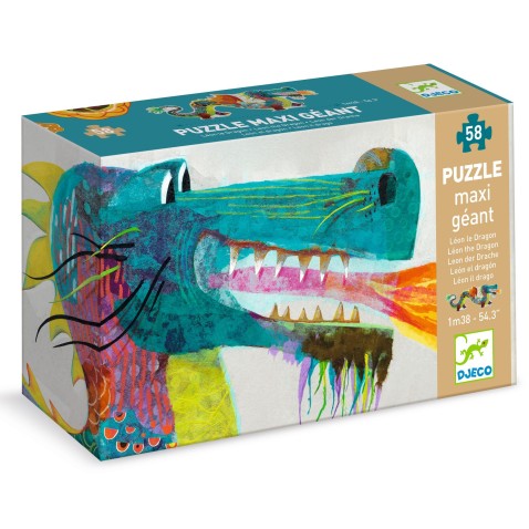 Puzzle - drak Leon