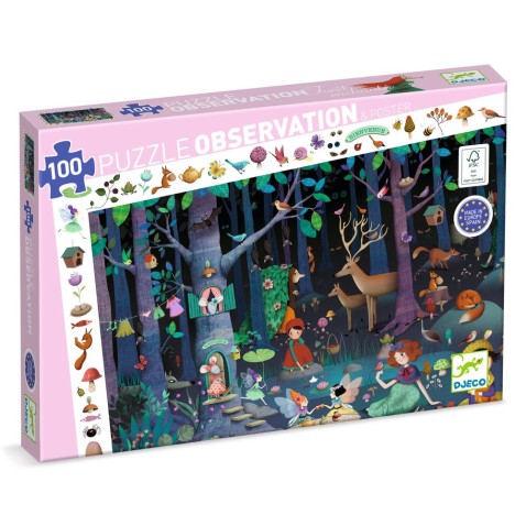 Puzzle - Elvarázsolt erdő - 100 db