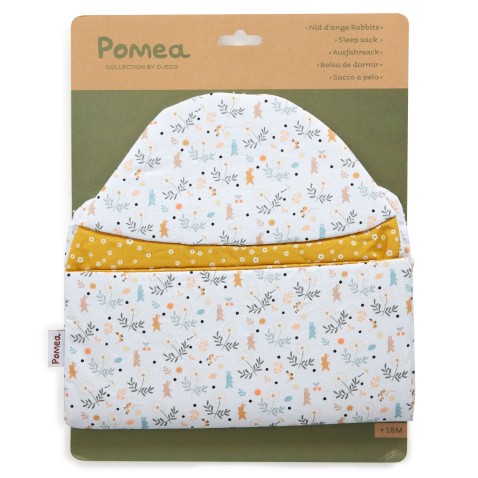 Baby Pomea - hálózsák babákhoz nyuszimintával
