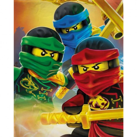 Gyerek flísz takaró Lego Ninjago