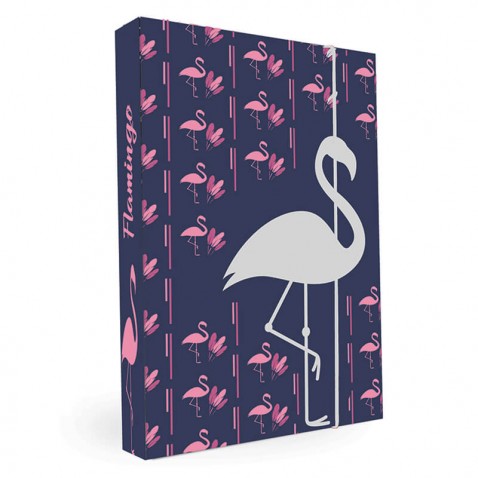 Romantic Nature Flamingo A4-es füzettartó