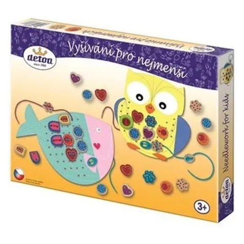 Hímzőkészlet a legkisebbeknek