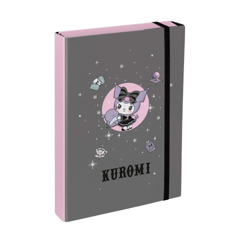 BAAGL Kuromi Grey Jumbo A4-es füzetbox