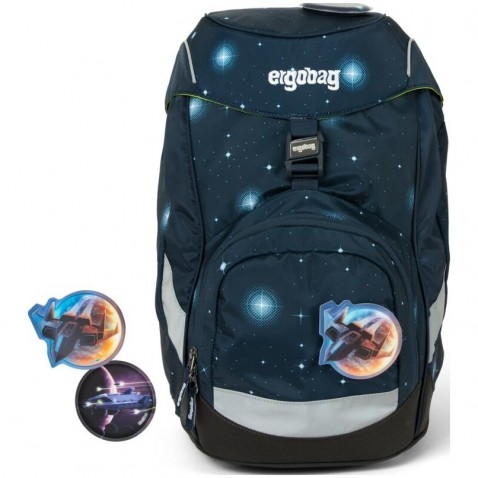 Iskolai hátizsák Ergobag prime Galaxy kék 2021