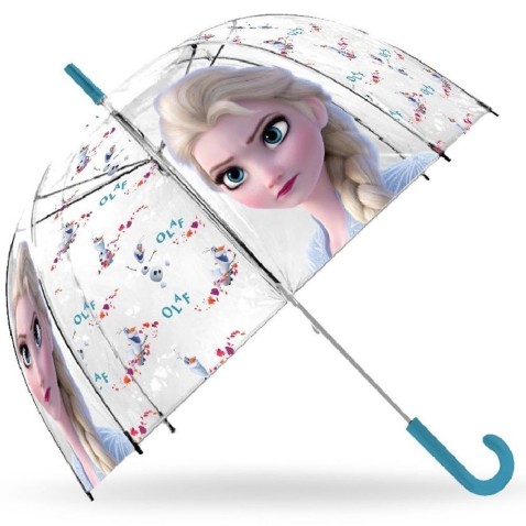 Gyermek esernyő Jégvarázs 2 Elsa átlátszó