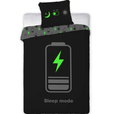Sleep mode ágyneműhuzat világító hatással