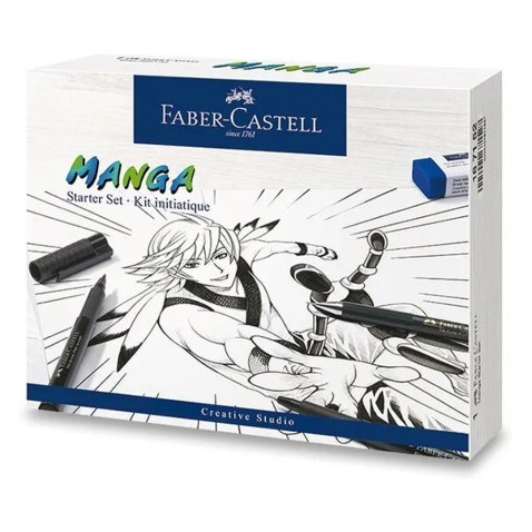 Faber-Castell Pitt Artist Pen Manga művészfilcek – 19 db
