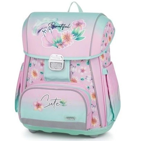 Oxybag PREMIUM Flowers iskolatáska