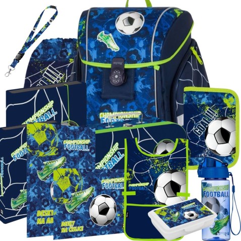 Oxybag Premium Light Football Champion iskolatáska – 12 darabos szett