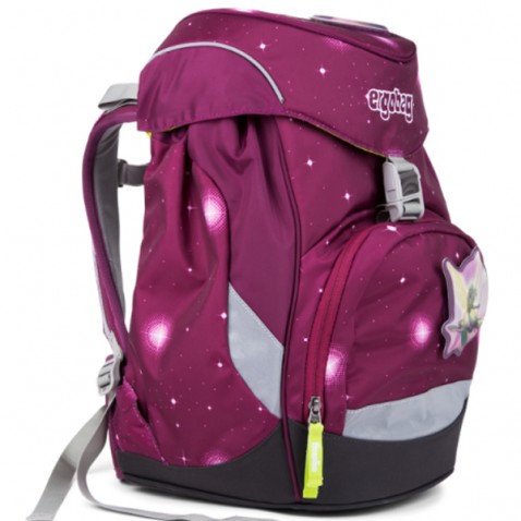 Iskola hátizsák Ergobag prime Galaxy Purple lila lányoknak Alsósoknak