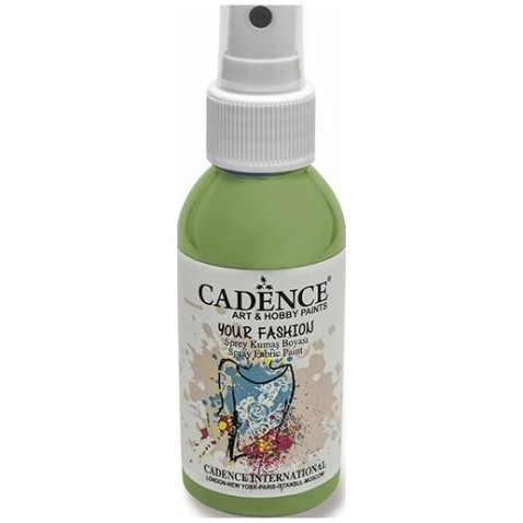 Textil festék Cadence Your Fashion sárga-zöld 100ml spray