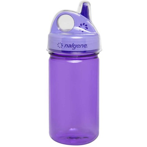 Nalgene palack Grip´n Gulp 350 ml Purple fedéllel
