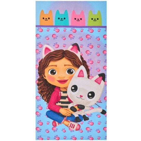 Gabbys Dollhouse Colors fürdőlepedő 70x140 cm
